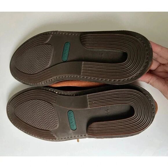 Earth Men’s Leather Ankle Boots Moccasin Size 44 - Picture 5 of 7